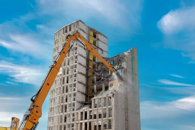 high rise building